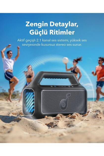 Anker Soundcore Boom 2 Bluetooth Hoparlör - Yeşil - A3138 - Fiyatı