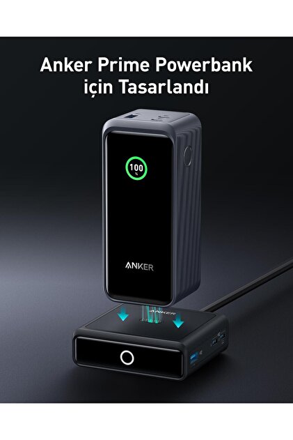 Anker Prime Powerbank Uyumlu 100w Şarj Tabanı - A1902 - Fiyatı