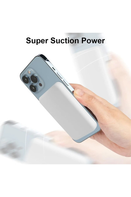 LaraThec İphone/12/13/14/15/16/17 Uyumlu Yeni Magsafe Battery Pack