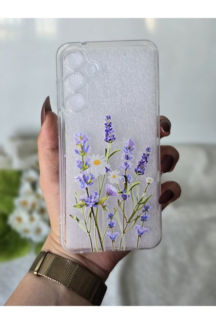 Samsung Galaxy S24 Fe Compatible Printed Transparent Phone Case