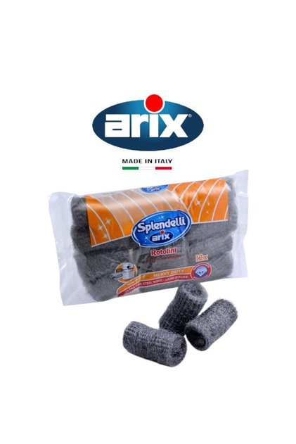 Splendelli Ultrafine Steel Wool Rolls - 12 PCS
