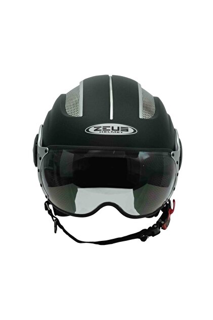 ZEUS ZS-218A Matt Black Açık Kask - Fiyatı, Yorumları
