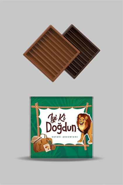 Safari Concept Chocolate Wrap 20pcs