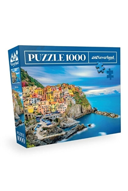 Neverland 3'lü Set Puzzle - 1000 Parça Cinque Terre + 230 Parça