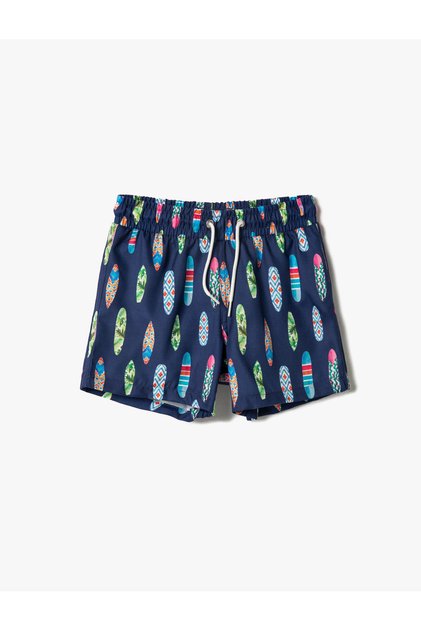 Swimsuit Printed Tie Waist