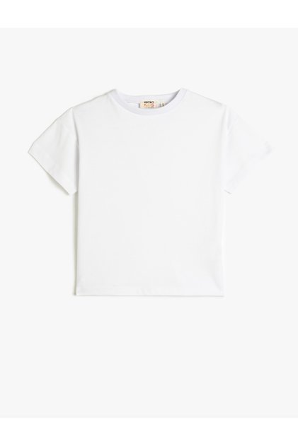 Plain White Girl's T-shirt 3skg10123ak