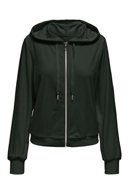 Felpa Donna ONLY Onlreverse L/S Hood No Raw Edge Swt | Maglione Con Cappuccio In Misto Cotone E Poliestere, Casual E Versatile