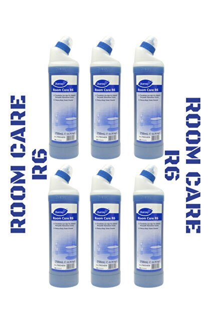 ●DIRTY RED Diversey Room Care R6, (6ADET)wc Ağır Kir Ve Leke Sökücü,wc Lerde