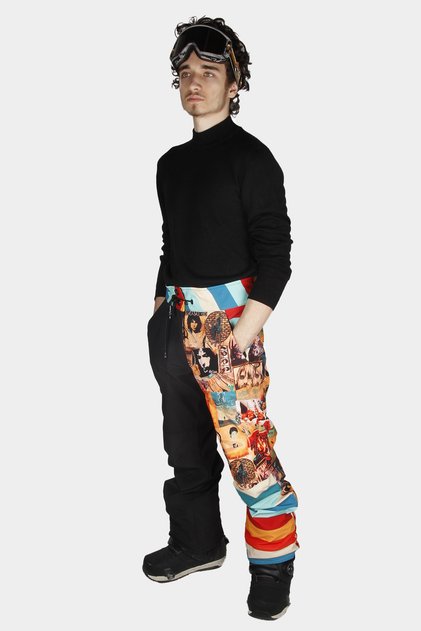 Vintage Snowboard Mont & Pantolon Takımı
