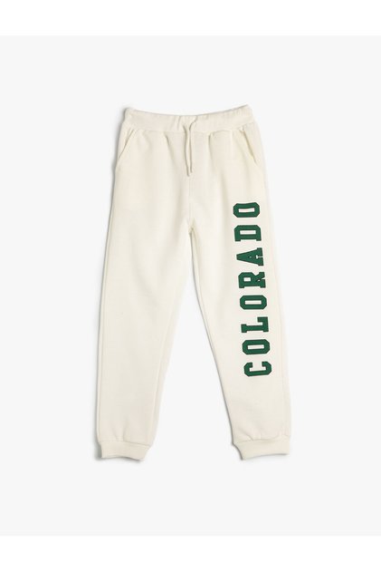 Jogger Sweatpants with Pockets and Tie Waist