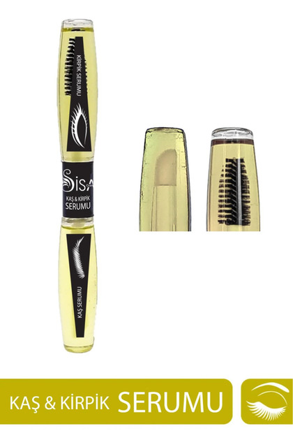 2İN1 Kaş Kirpik Besleyici Bakım Yağı 10ml + 10ml / Biberiye & Doğal E Vitamini&Keten Tohumu Yağları