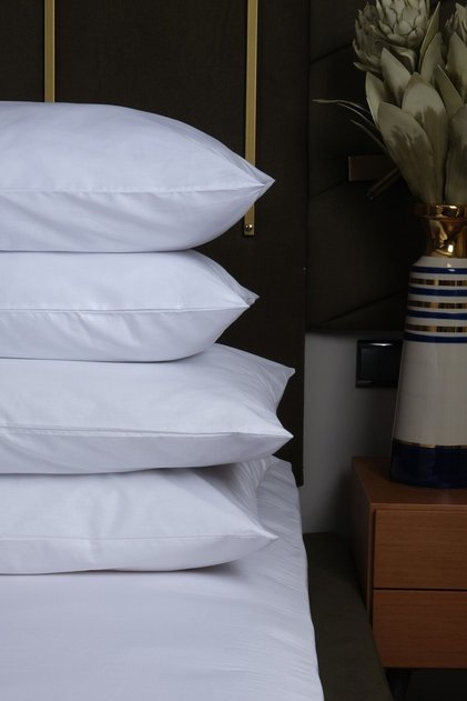 New York Serisi 2 Adet King Size - Büyük Boy Antialerjik Microfiber Yastık 60*80cm 1100gr