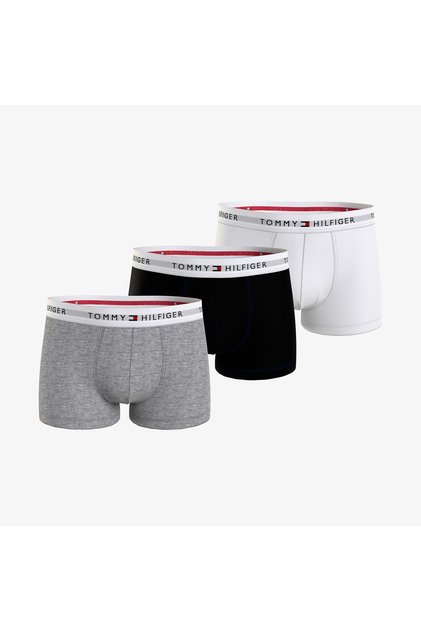 3-Piece Trunk Men's Gray Boxers