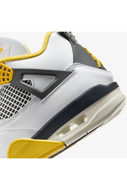 Nike Air Jordan 4 Retro 'Vivid Sulfur' (W) AQ9129-101 DAR KALIPTIR