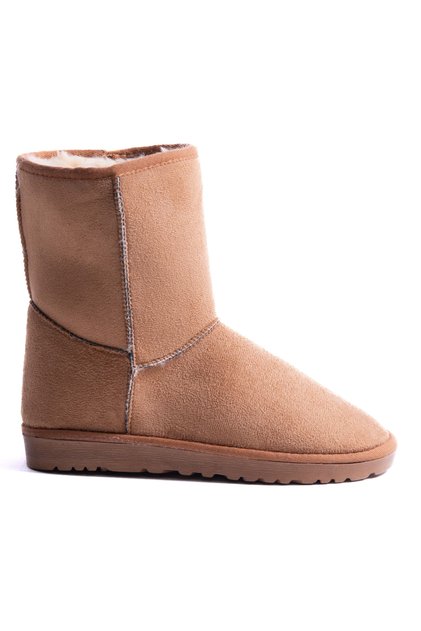 COSY KLASİK TABA SÜET İÇİ KÜRKLÜ BOT