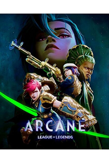 512 STORE Arcane Leauge of Legends Season One Dizi Afiş 2024