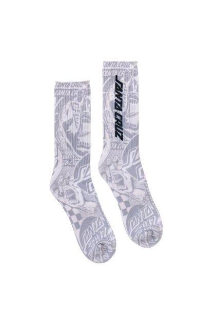 Flier Crew Socks - White 9-11