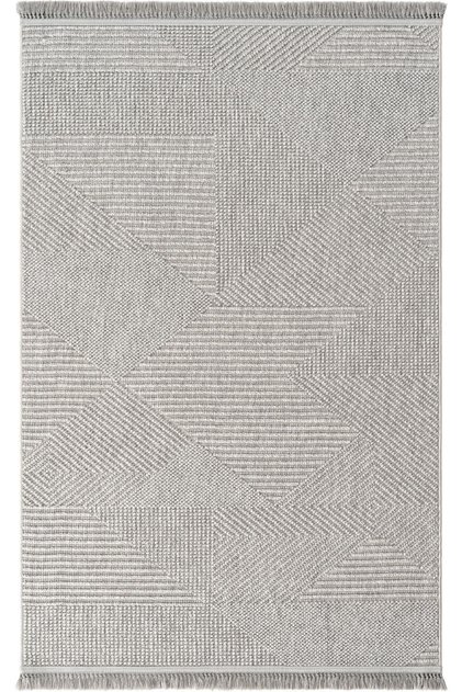 Vera 1456 Gri Yumuşak Dokulu Halı Kilim Salon Mutfak Koridor Kesme Yolluk Dokuma Makine Halısı (xxx)