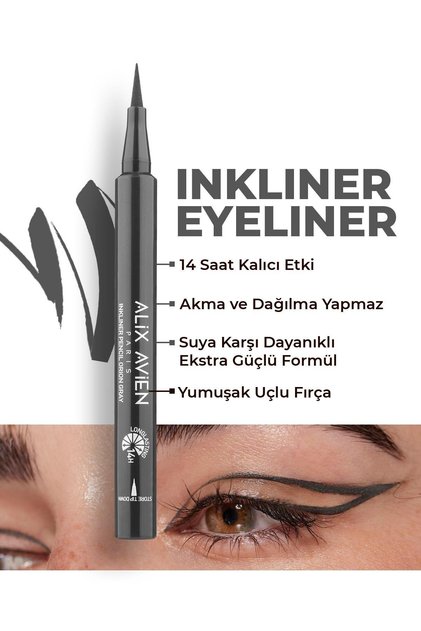 Intense Color Long-Lasting Eyeliner Pencil - Inkliner Pencil Orion Gray