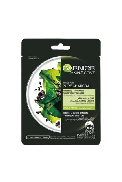 S.Act Hydrating Face Tissue Mask Pure Charcole