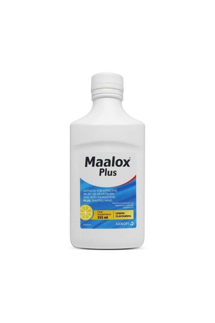 Sanofi Maalox Plus Oral Suspension, 355ml