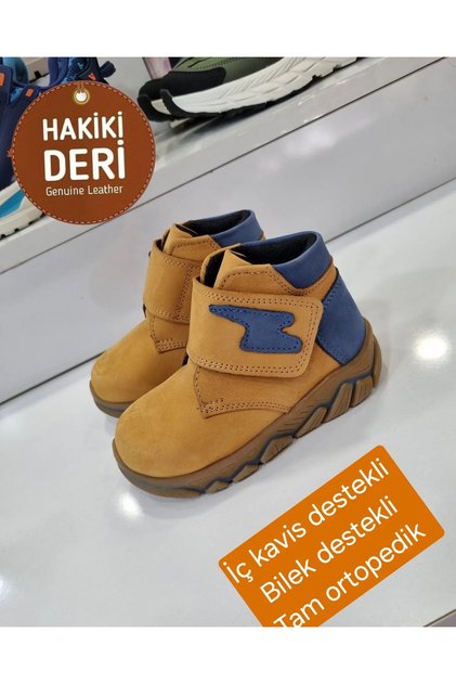 Genuine Leather Full Orthopedic Baby Boots