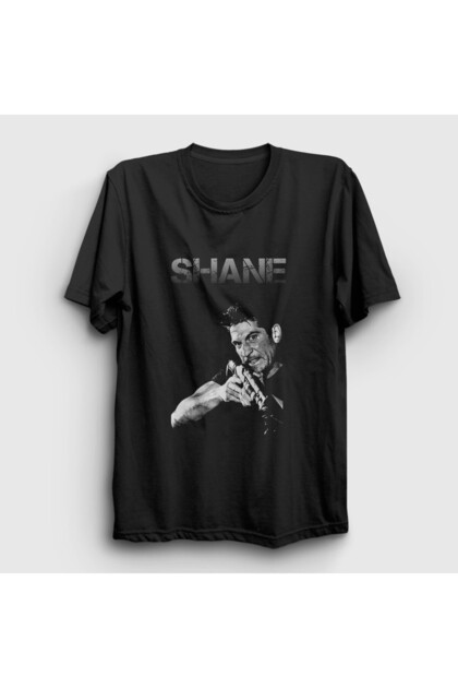 Presmono Unisex Siyah Shane Walsh Dizi The Walking Dead T-Shirt