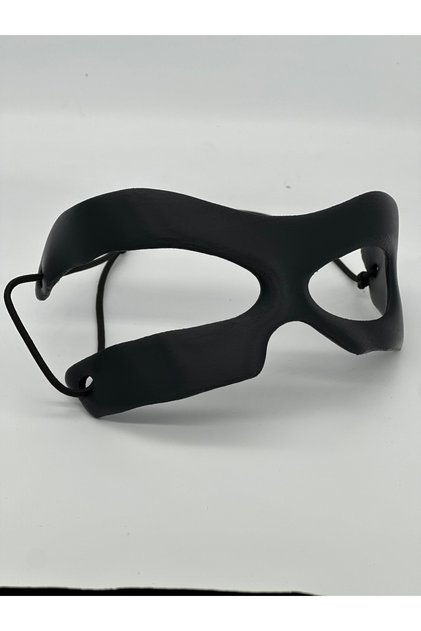 Dekoratif Maske Lastikli Yetişkin Boy 3D Baskı