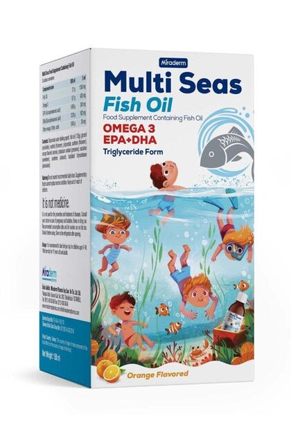 Multi Seas Omega 3 Oil Portakal Aromalı 150 Ml