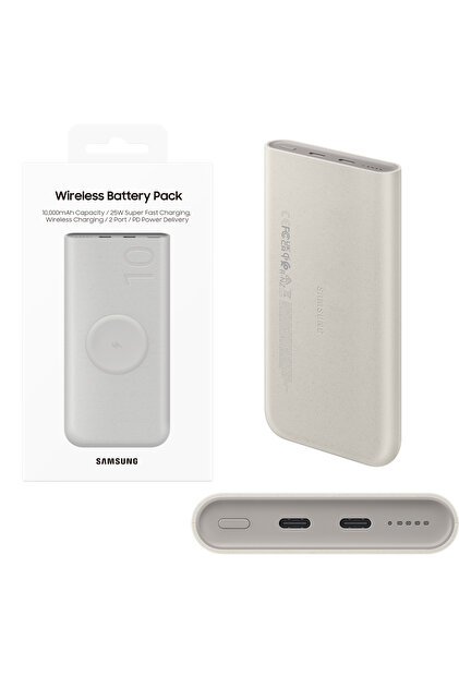 Samsung Kablosuz Powerbank Orijinal 10000mah 25w Süper Hızlı Şarj