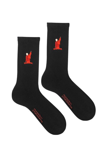 Unisex Organic Cotton-Towel Base- Donda Series Socks