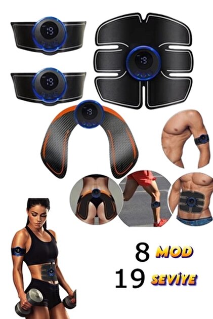 Genel Markalar Ems Sixpad Abs Kalça Sıkılaştırıcı Karın Kas
