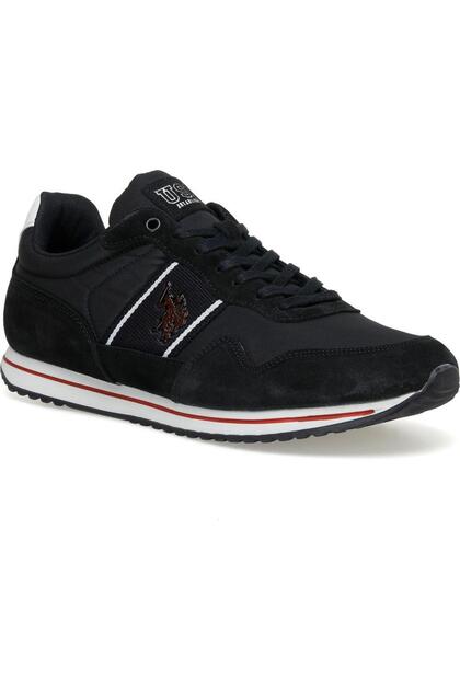U.S. POLO BASSEL 3FX DARK BLUE COMFORT CASUAL ANATOMICAL SPORTS SHOES