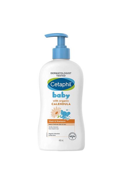 Baby Wash-Shampoo With Organic Calendula 400 Ml