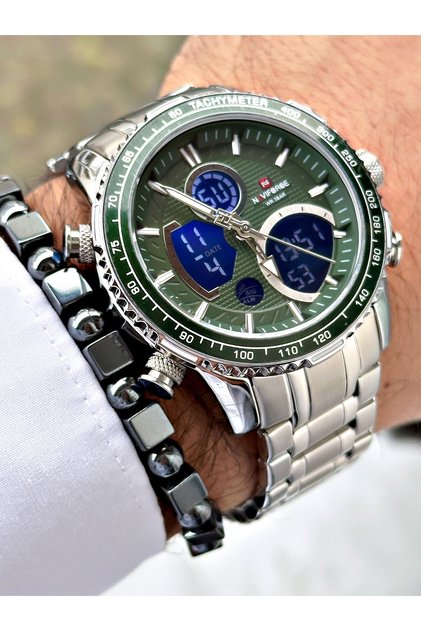 Digital Analog Erekek Wrist Watch