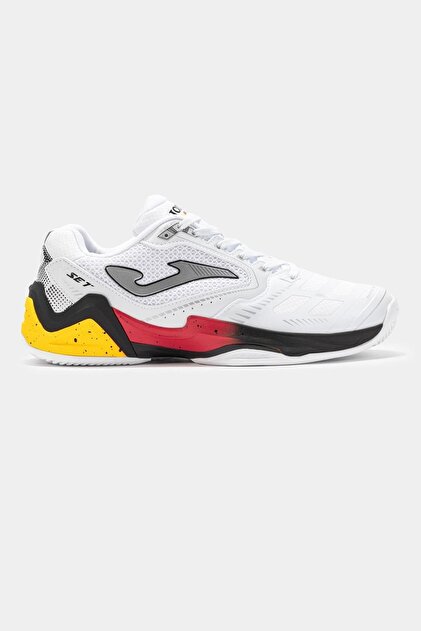 Set Men 2402 White Red Men's Tennis Shoes