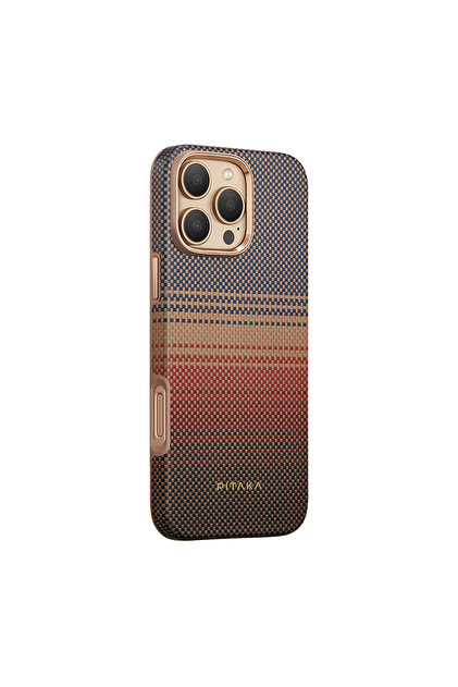 PITAKA iPhone 16 Pro Uyumlu Telefon Kılıfı Magsafe Uyumlu Aramid