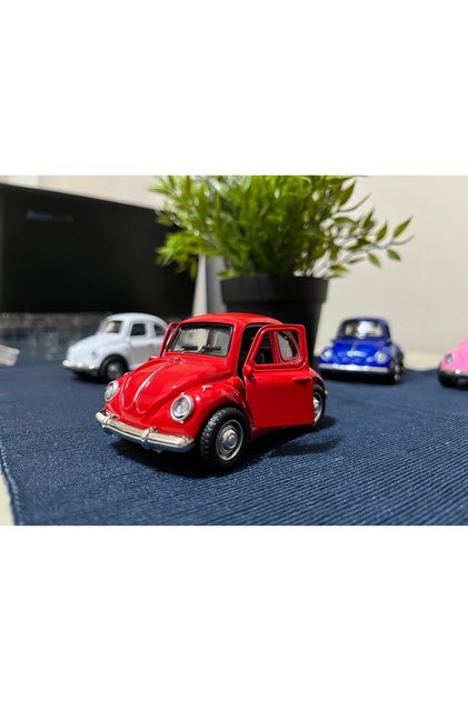 Legendary Mini Cute Vosvos Metal Car - Red