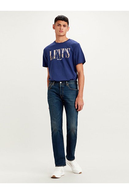 501® Levi's® Original Erkek Jean Pantolon - Block Crusher