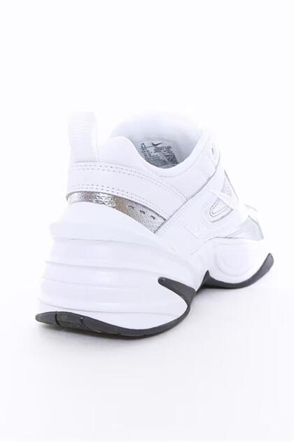 Nike M2K Tekno Ess Leather Real Leather White Women's Sneakers