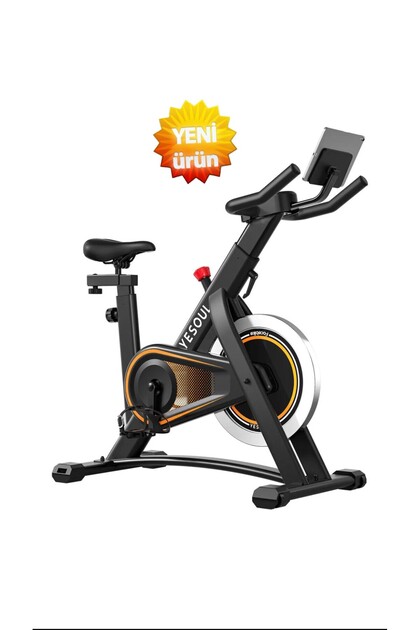 A1 Smart Spin Bike Kondisyon Bisikleti Siyah