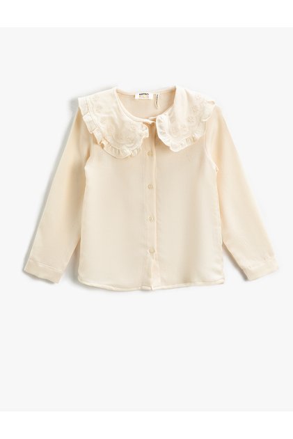Baby Collar Embroidered Shirt
