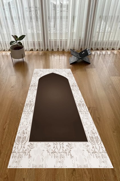 Digital Printed Non-Slip Base Washable Dowry Gift Prayer Mat Prayer Rug