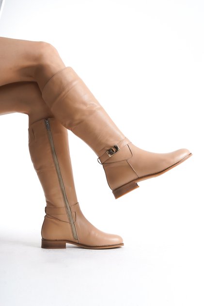 Genuine Leather Women's Boots Size 33-34-35-42-43-44-45