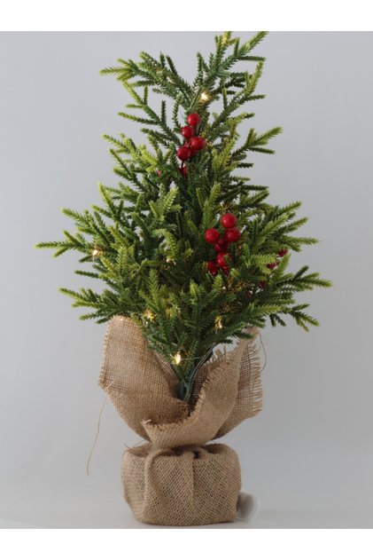 20 Ledli Mini Çam Ağacı 50cm