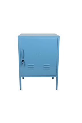 Larisa & Pumpkin Retro Locker Çift Kapaklı Mavi Dolap - Fiyatı