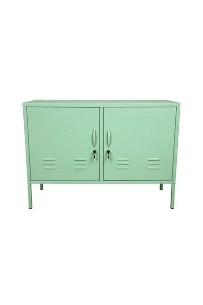 Larisa & Pumpkin Retro Locker Çift Kapaklı Mint Dolap - Fiyatı