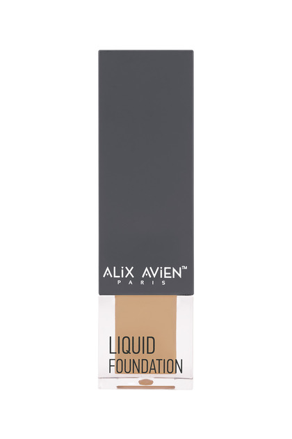 Natural Finish Buildable Coverage Liquid Foundation - Liquid Foundation 305 Warm Sand