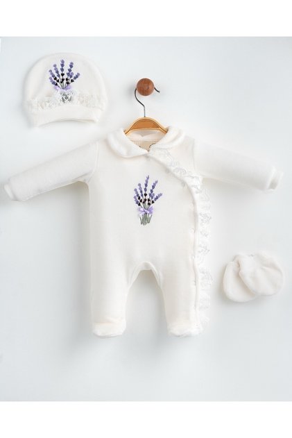 Lavender Velvet Jumpsuit Set