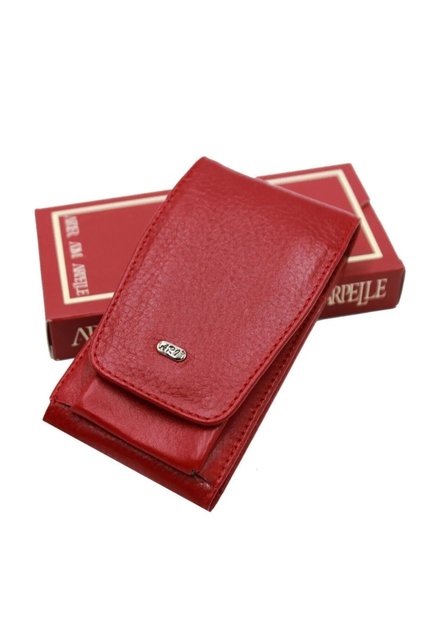 Genuine Leather Cigarette Holder Ar-01 Red